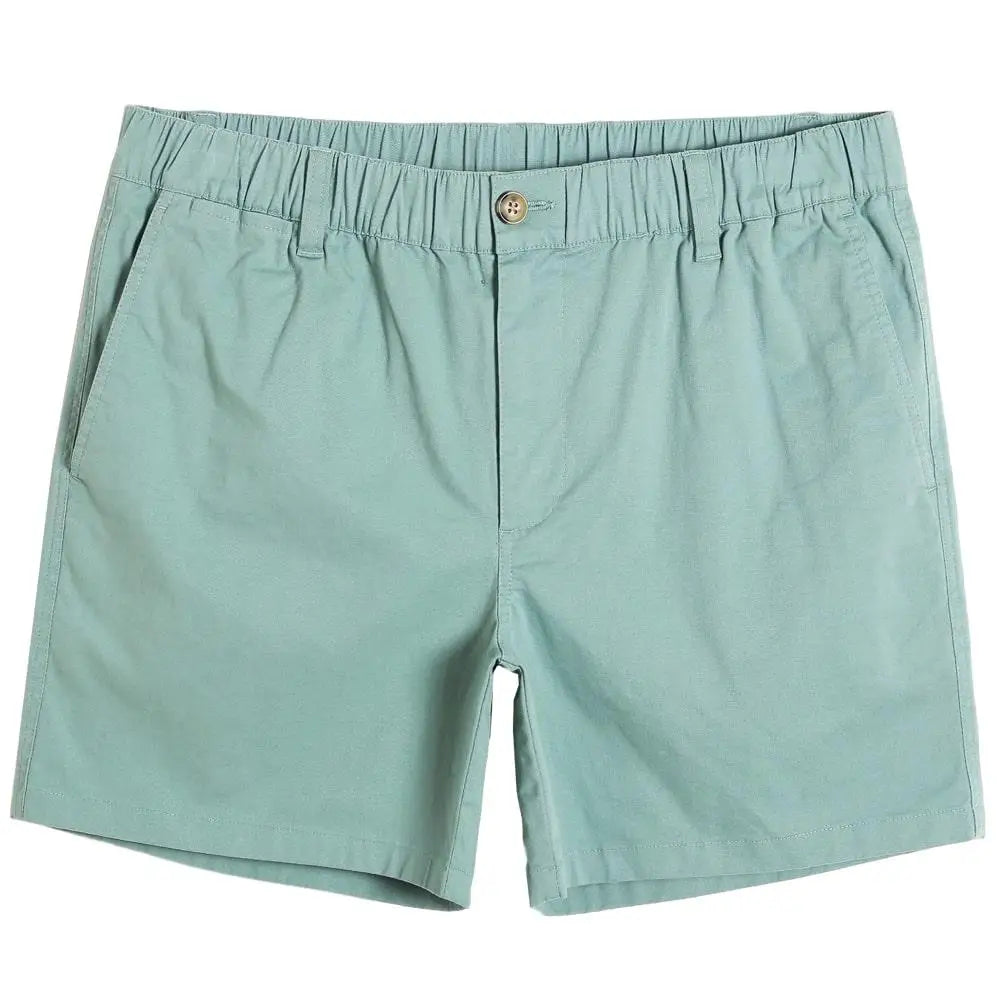 Men's Cotton Mesh Swim Trunks With Zipper Pockets Comfort Fit