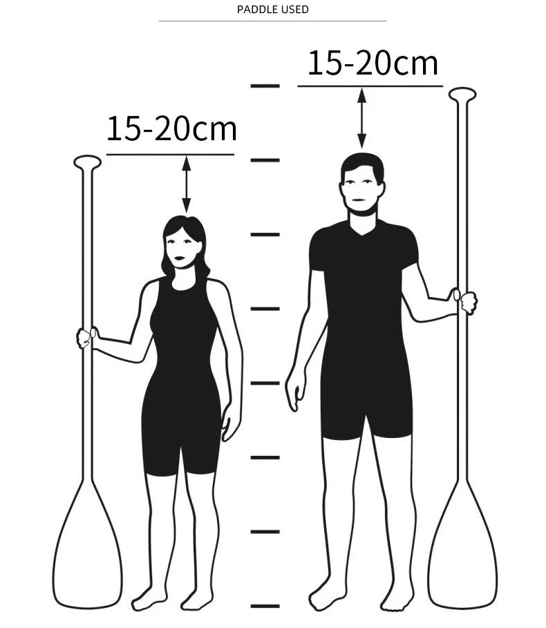 CADALENE Inflatable Stand Up Paddle Board With SUP Accessories