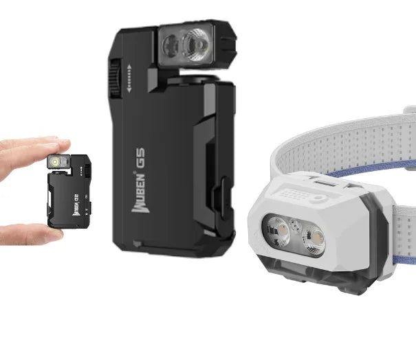 WUBEN H4 G5 Rechargeable LED Flashlight With RGB Light Outdoors