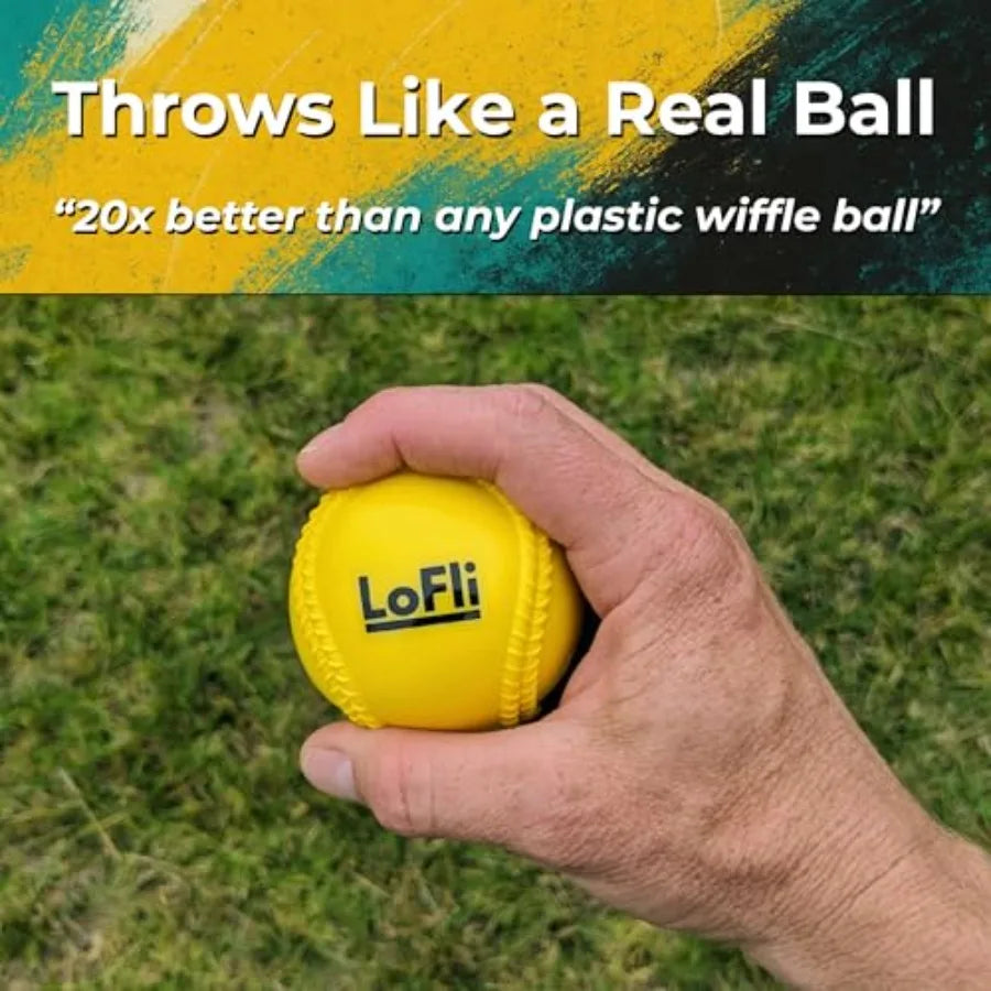 Limited Flight Training Baseballs For Indoor And Outdoor Practice