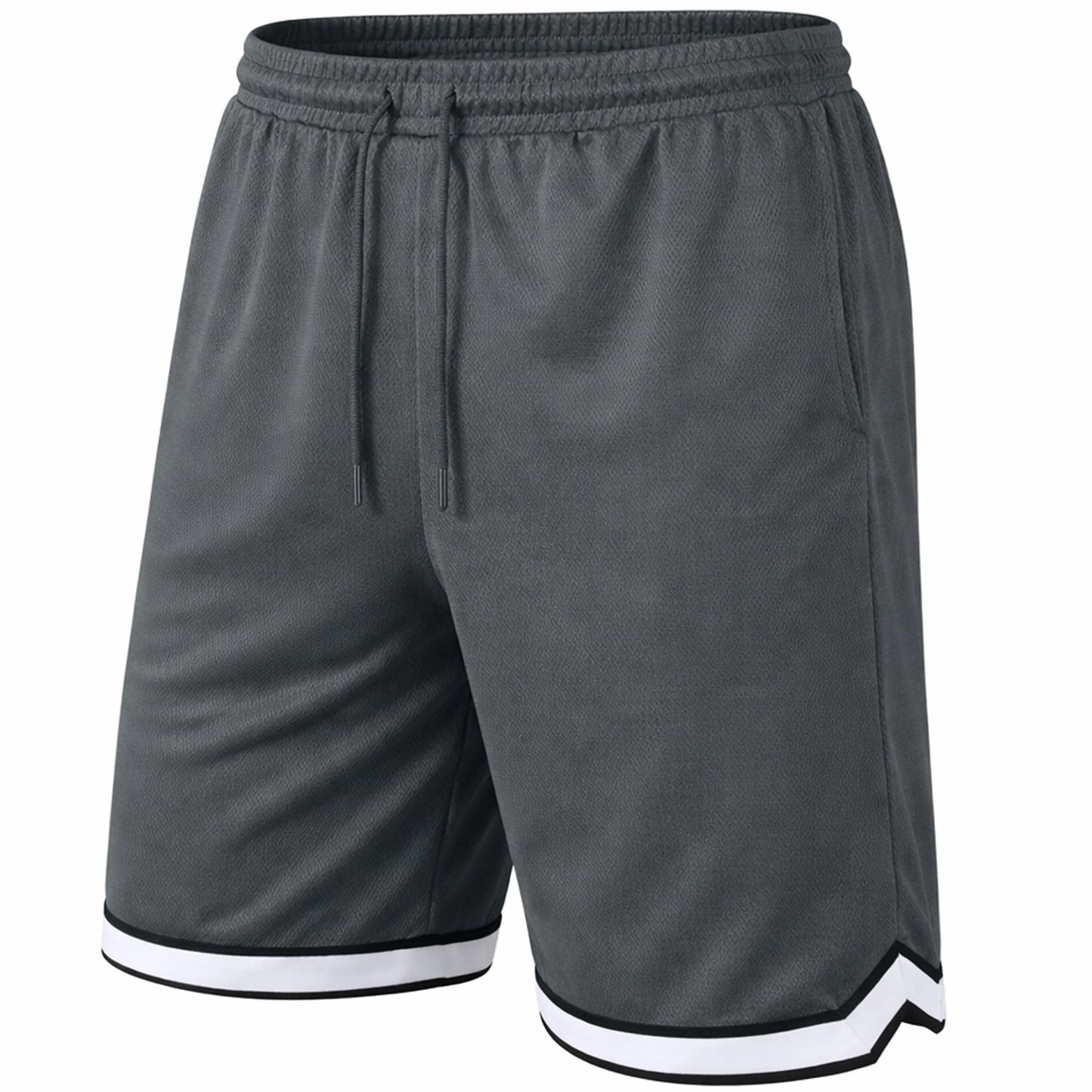 Mens Lightweight Breathable Moisture Wicking Mesh Shorts With Pockets