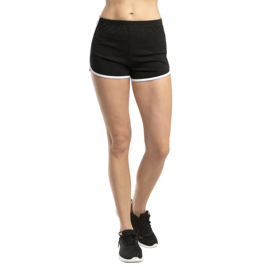 Ladies Dolphin Athletic Shorts Flexible Cotton Comfort For Women
