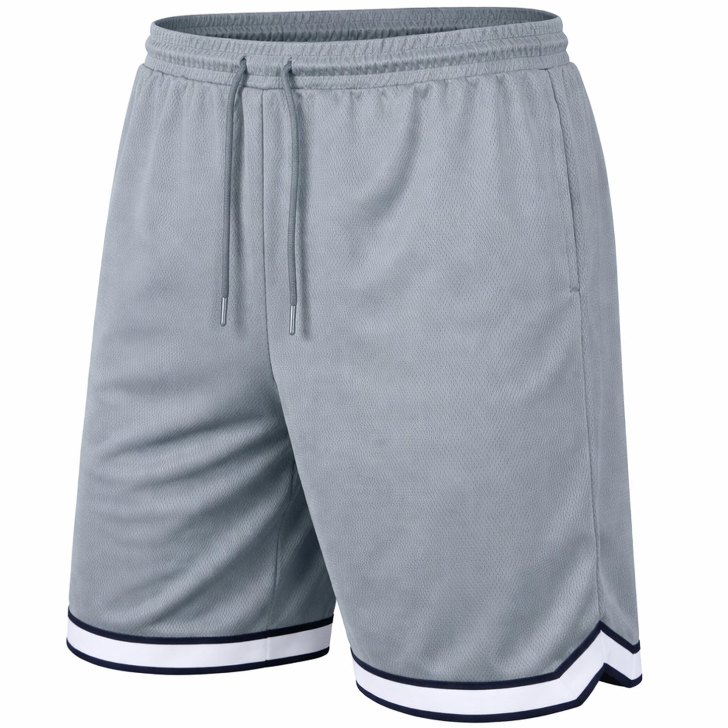 Mens Lightweight Breathable Moisture Wicking Mesh Shorts With Pockets