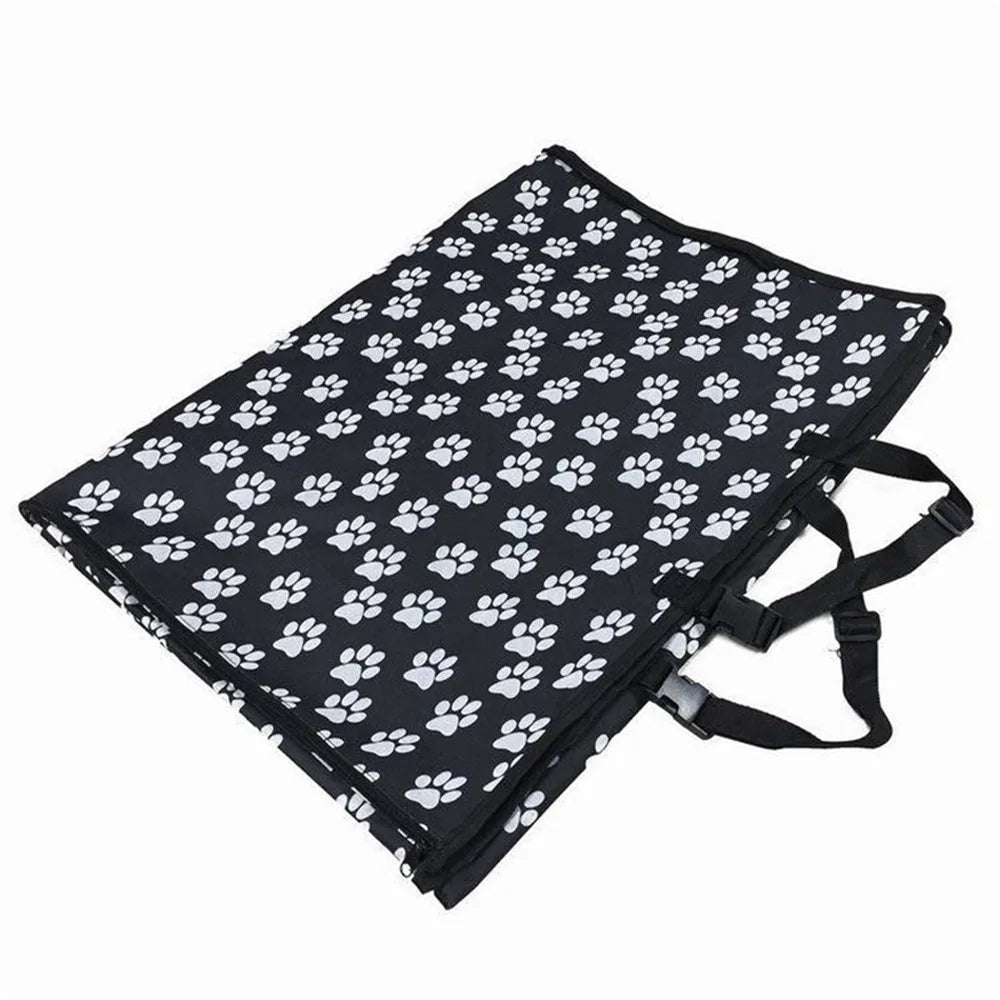 KEMISIDI Waterproof Dog Car Seat Cover Hammock With Safety Belt