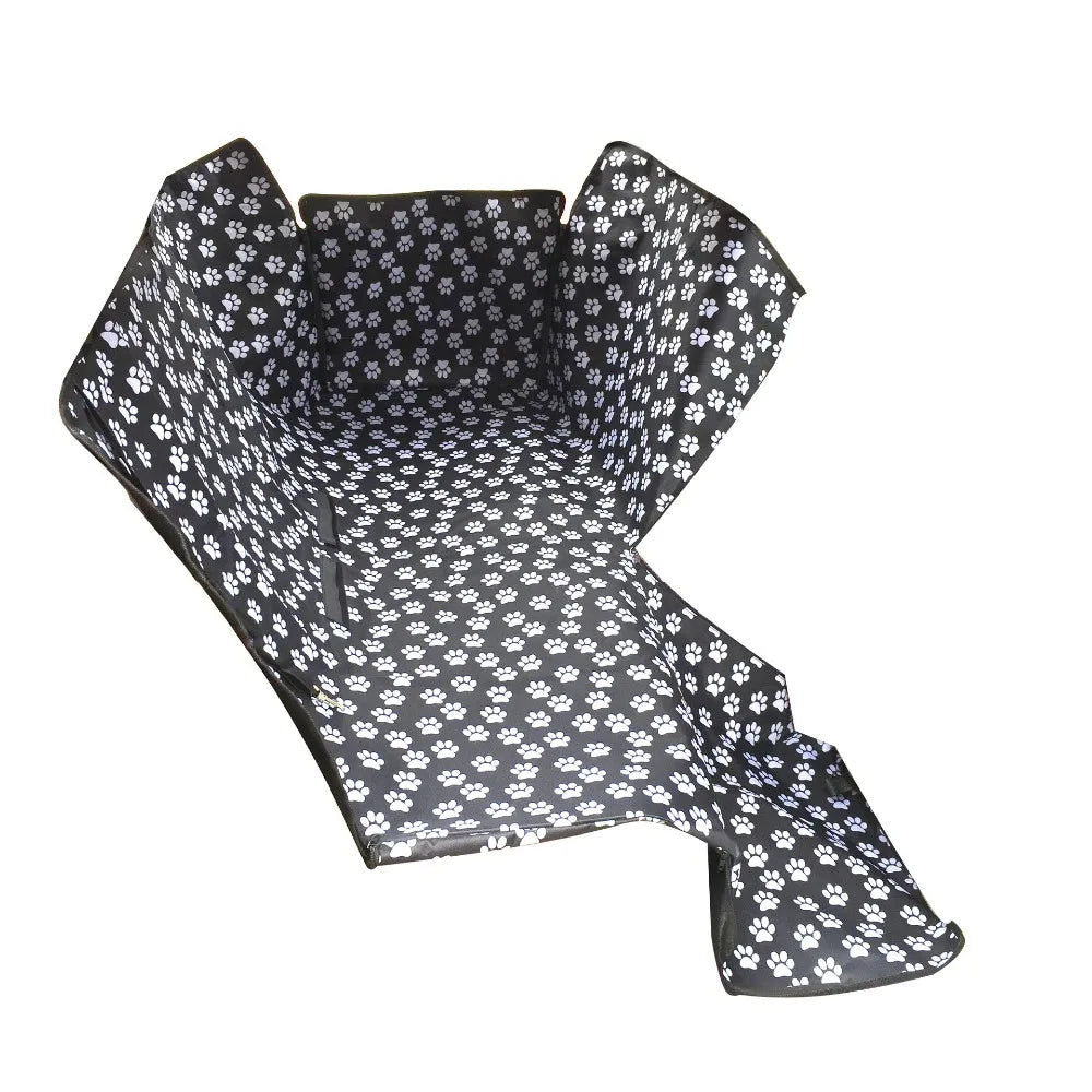 KEMISIDI Waterproof Dog Car Seat Cover Hammock With Safety Belt