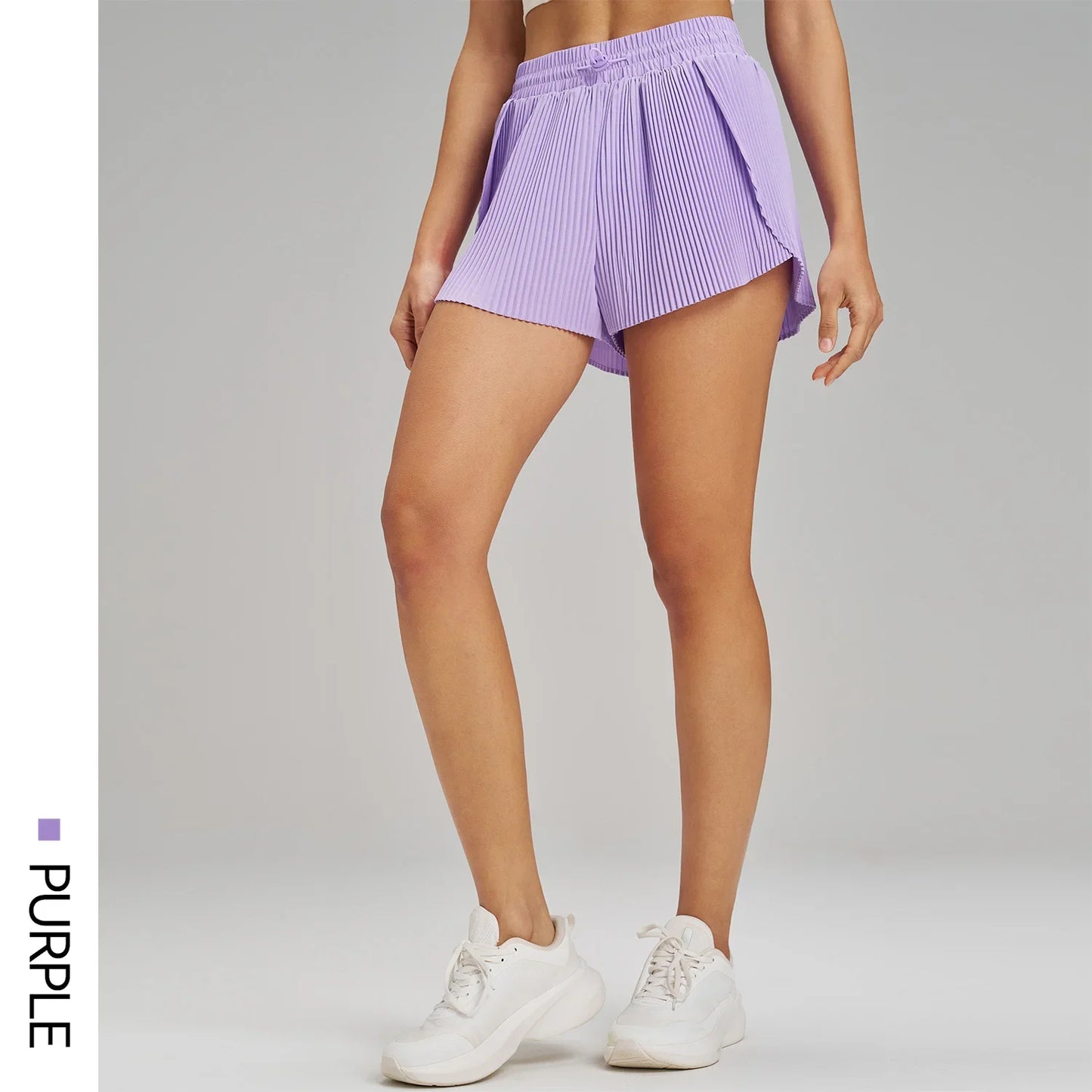 Womens Breathable Yoga Shorts Skirt Pants Outdoor Quick Dry Fitness Wear