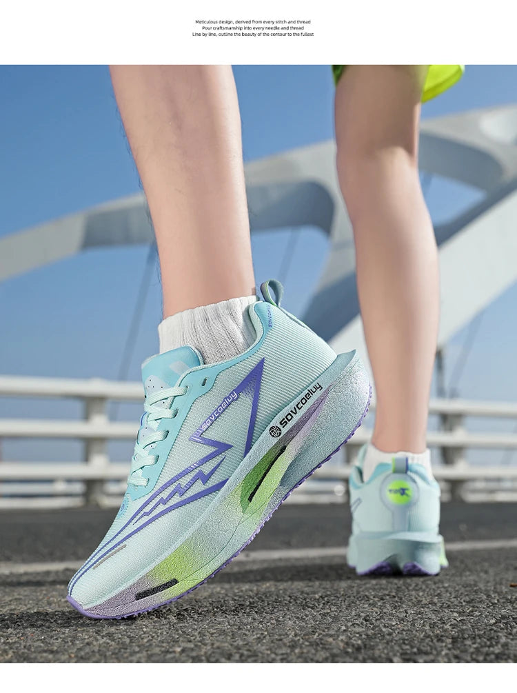 Men Running Shoes Lightweight Breathable Nonslip Sneakers
