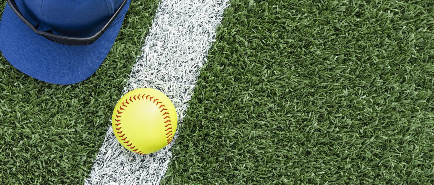 Six Pack Softball Practice Balls For Youth And Adults