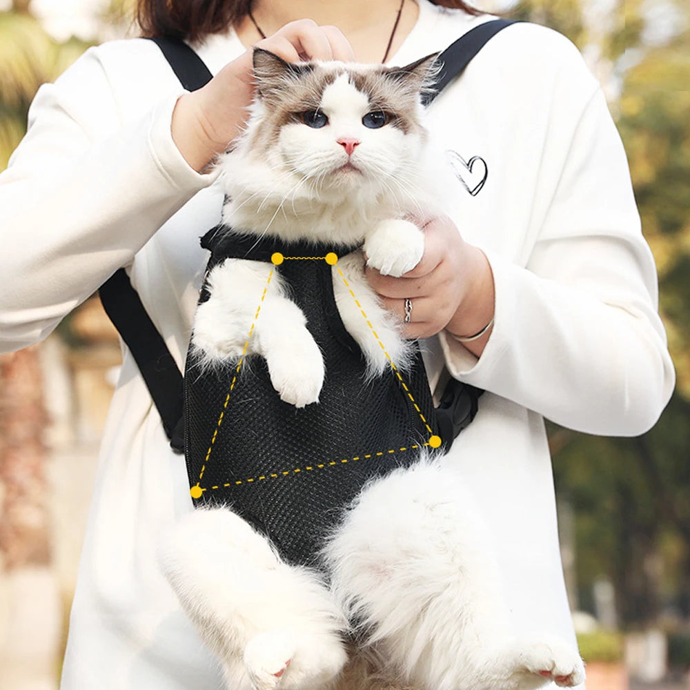 Adjustable Cat And Dog Carrier Backpack For Travel