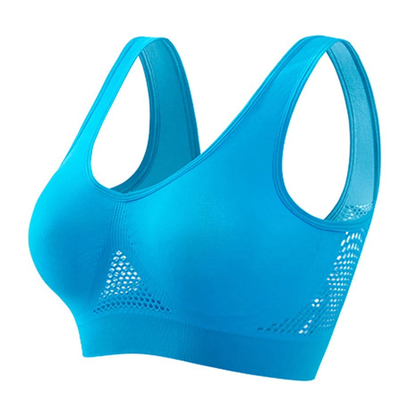 Breathable Womens Running Sports Bra With Shockproof Support Yoga Vest