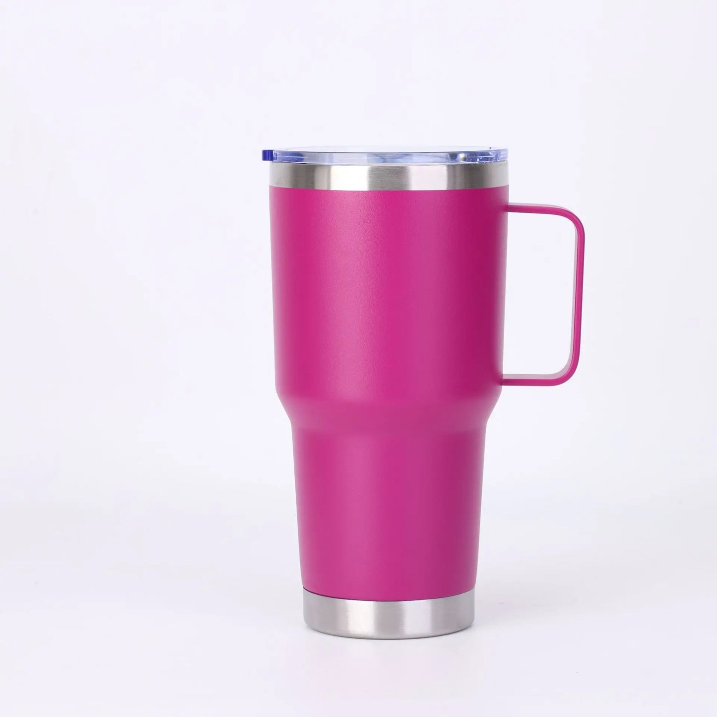 Stainless Steel Car Thermos Bottle With Handle Lid