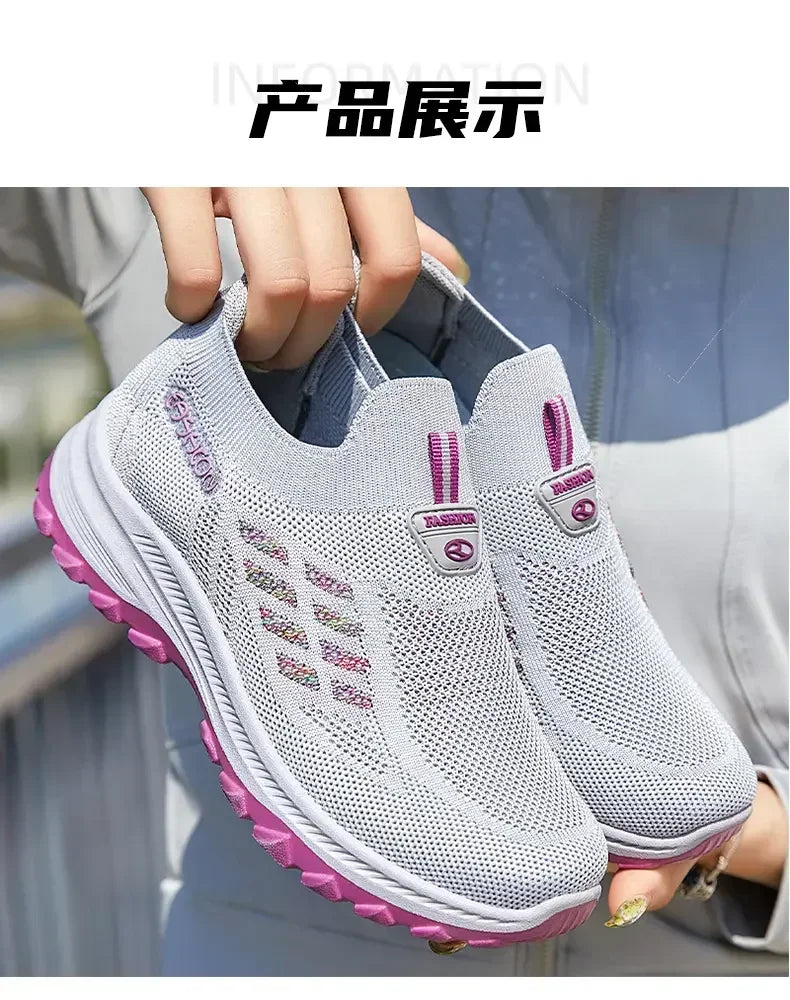 DQTBE Wide Version Barefoot Shoes Unisex Breathable Mesh Walking Shoes