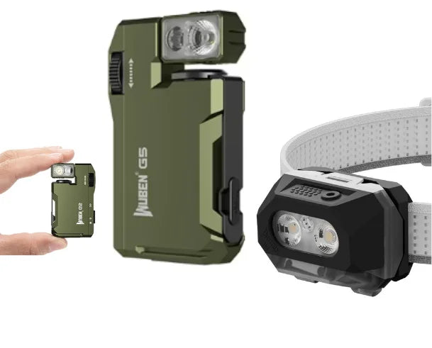 WUBEN H4 G5 Rechargeable LED Flashlight With RGB Light Outdoors