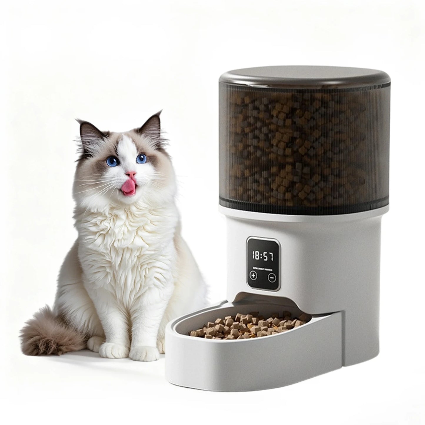 HiMISS Automatic Cat Feeder With Timer