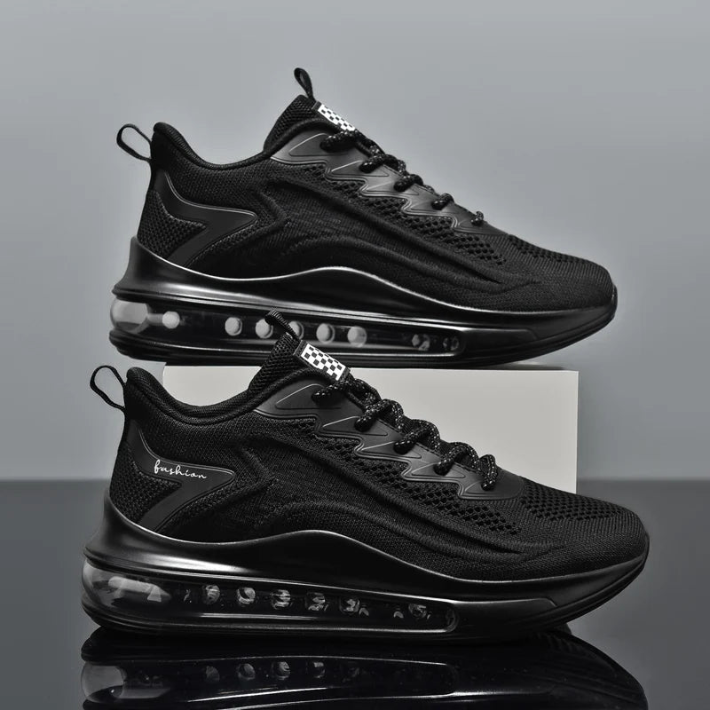 Men's air running shoes, tennis walking shoes, breathable and non slip running shoes