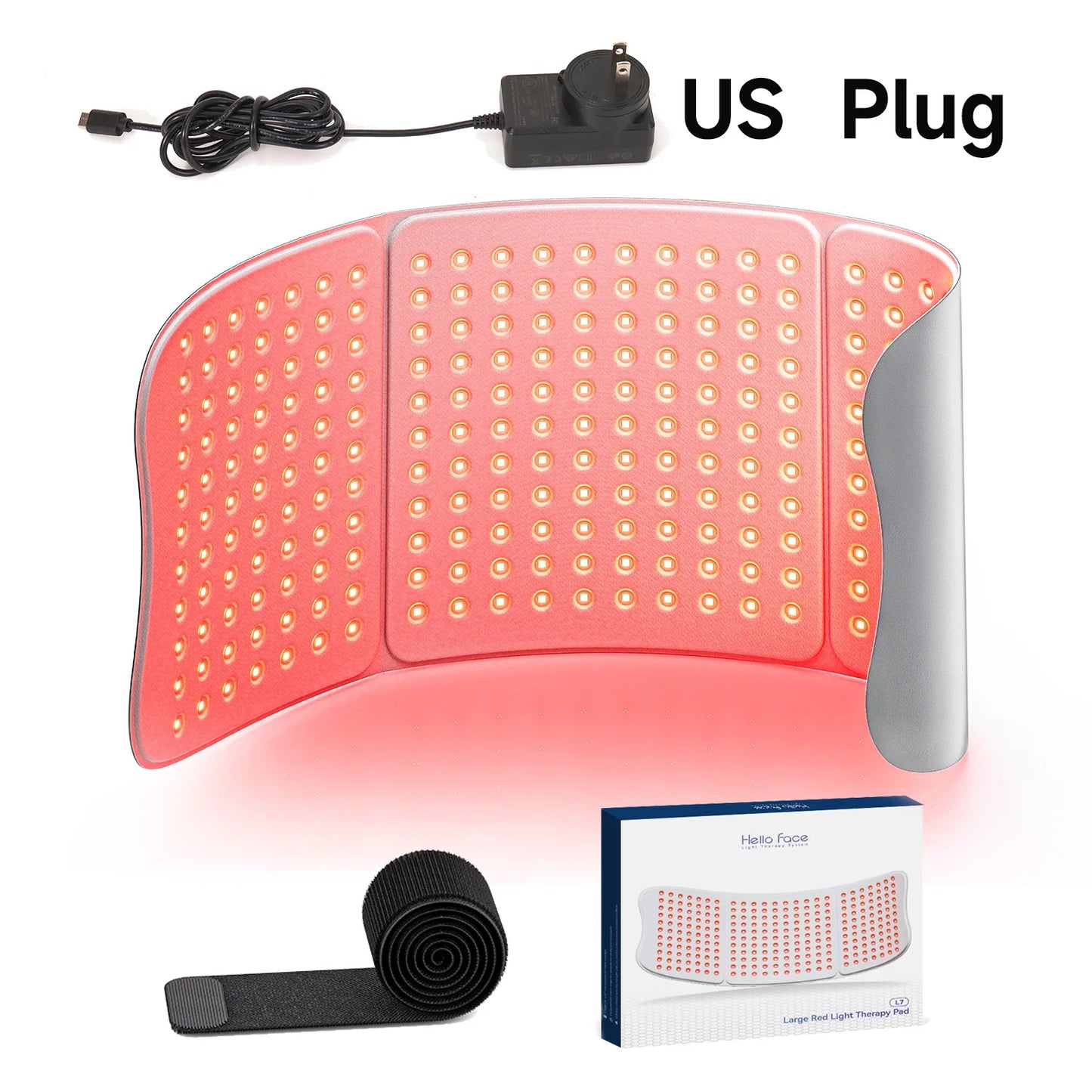 Hello Face Near Infrared Light Therapy Mat 660nm 850nm Portable