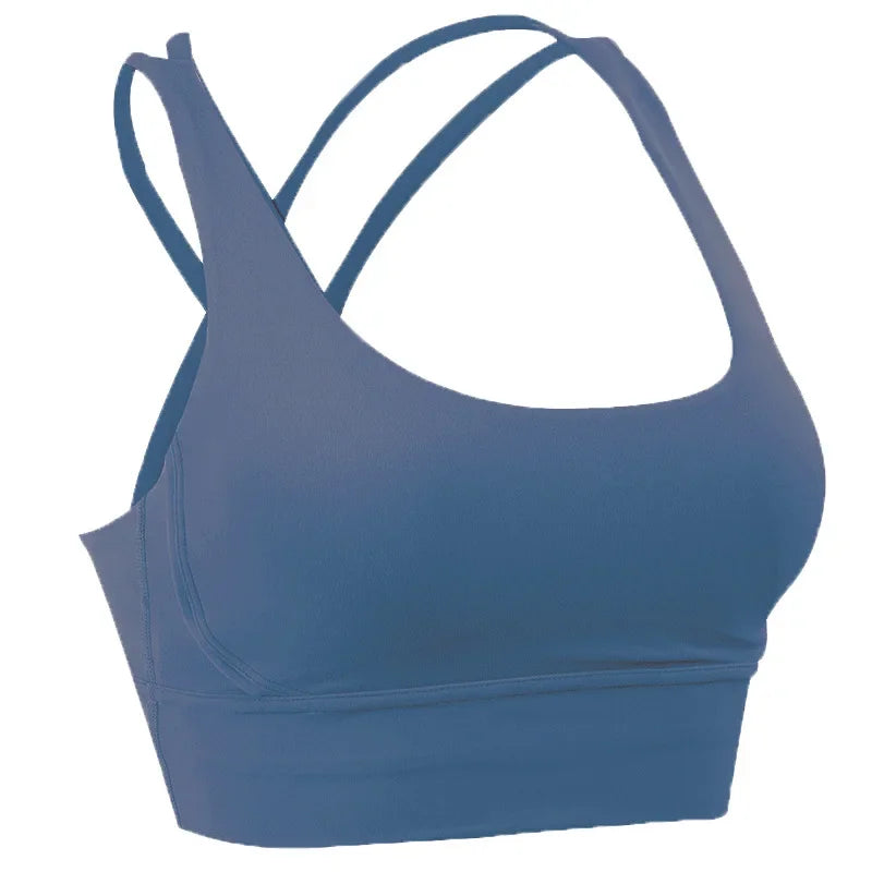 COZOK Cross Back Yoga Bra Tank Top Breathable For Women