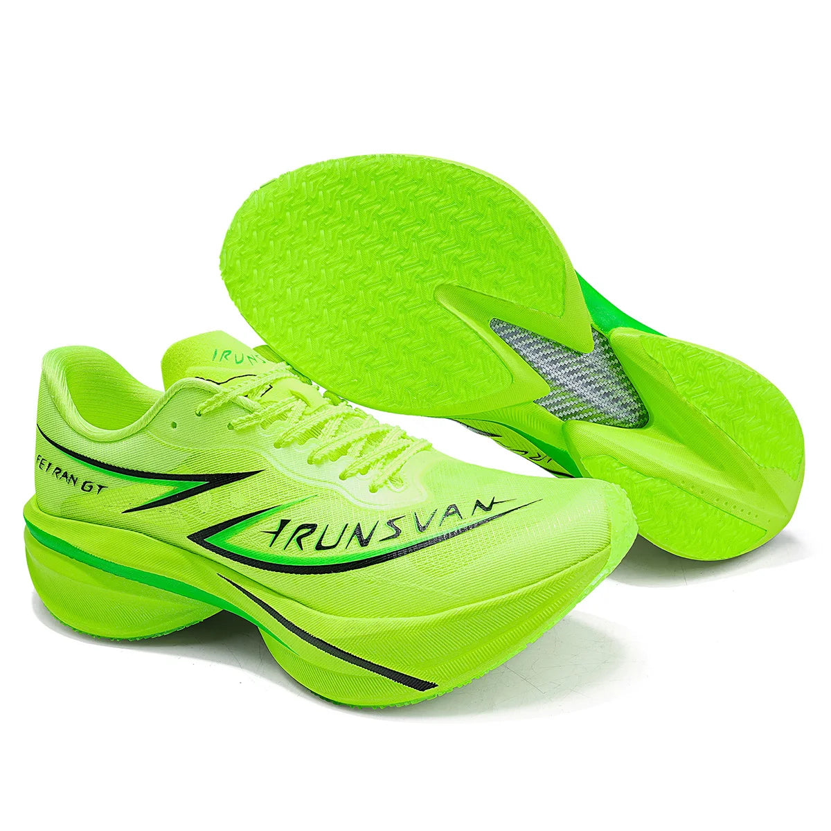 IRUNSVAN Flying Flame GT2.0 Full Palm Carbon Plate Marathon Running Shoes Track and Field Shoes Men's and Women's Sports Shoes