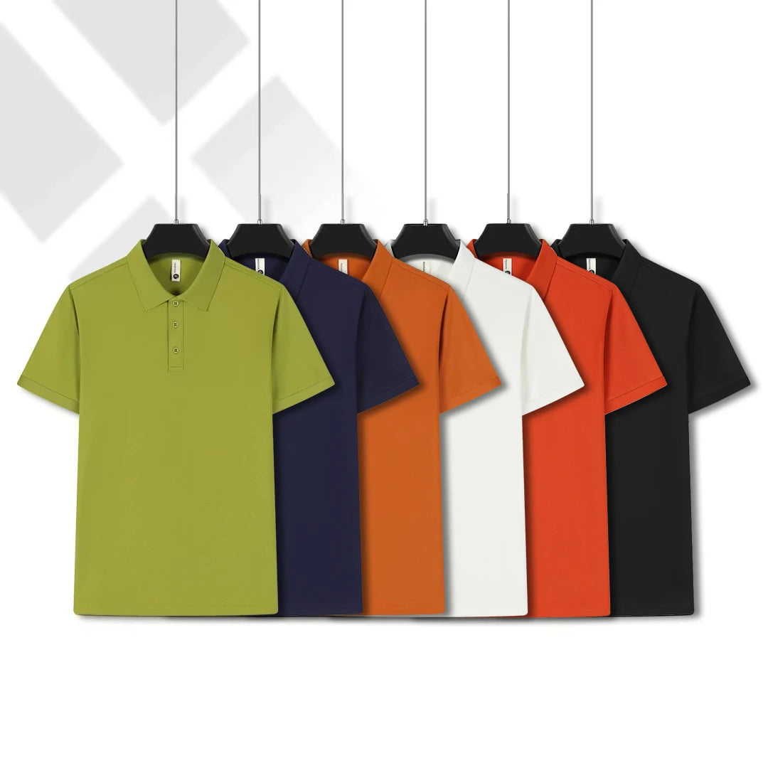Quick Drying Polo Shirt For Outdoor Sports And Fitness Breathable