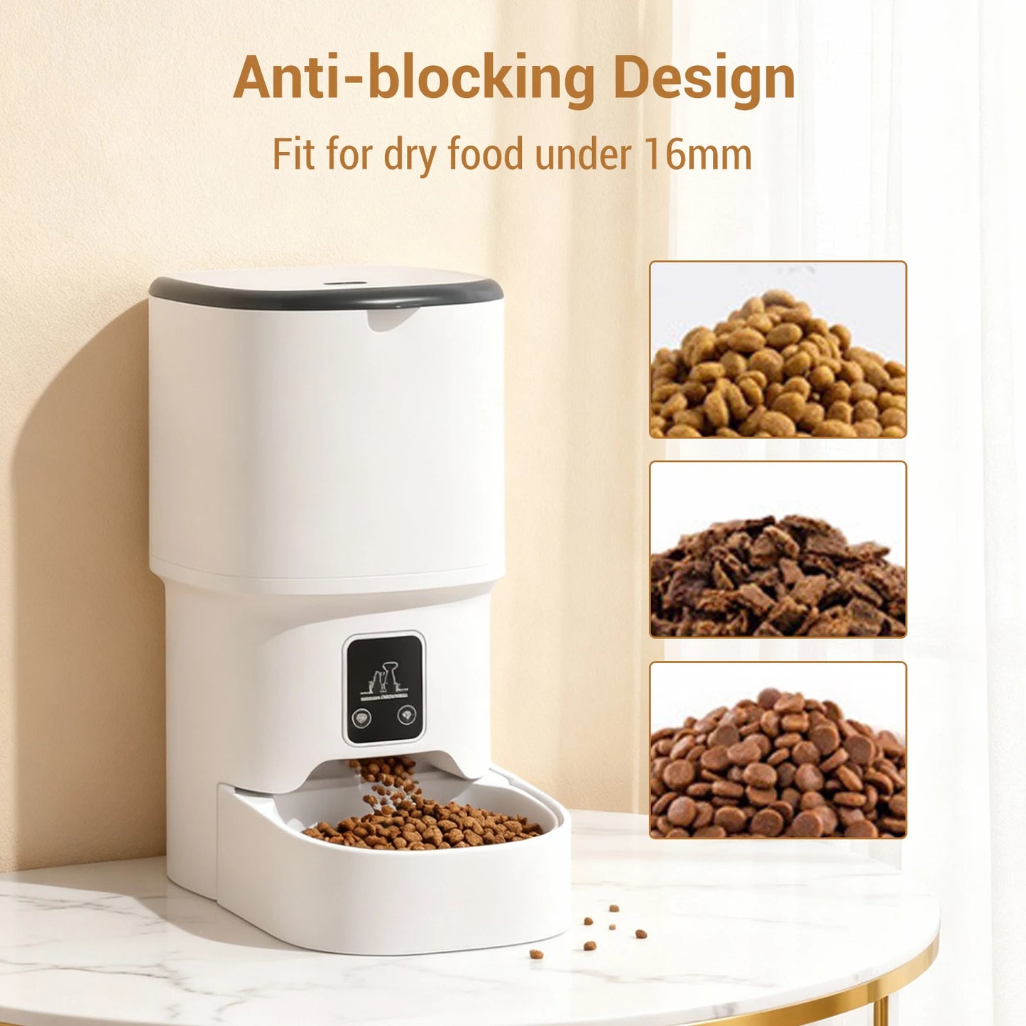HiMISS Automatic Cat Feeder With Timer