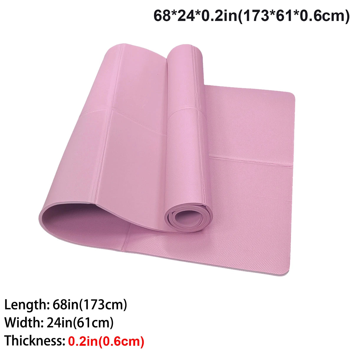 Eco Friendly Foldable Yoga Mat EVA Folding Travel Portable