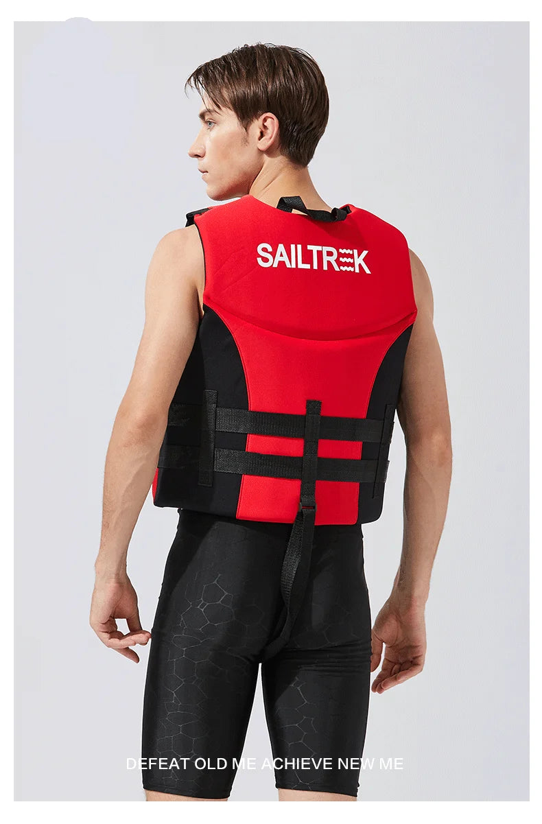 Life Jacket For Adults Kayak Jet Ski Wakeboard Sports Vest