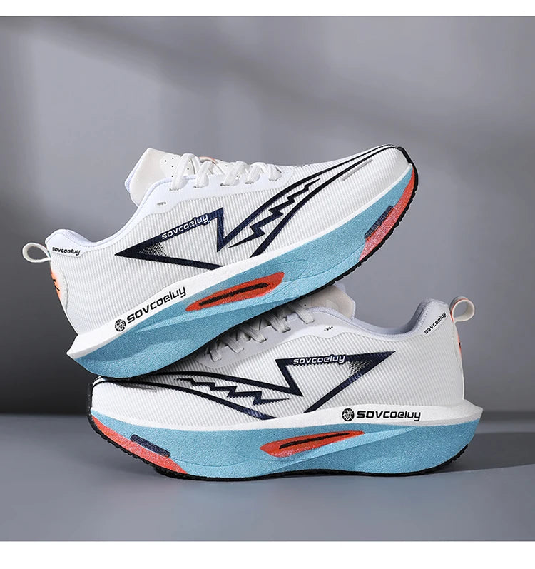 Men Running Shoes Lightweight Breathable Nonslip Sneakers