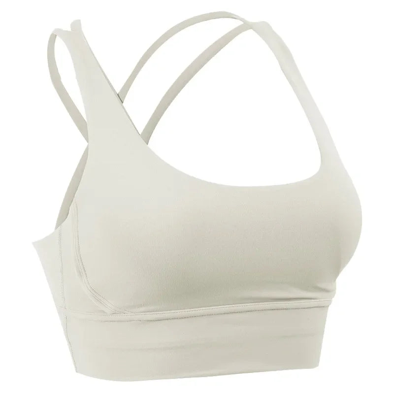 COZOK Cross Back Yoga Bra Tank Top Breathable For Women