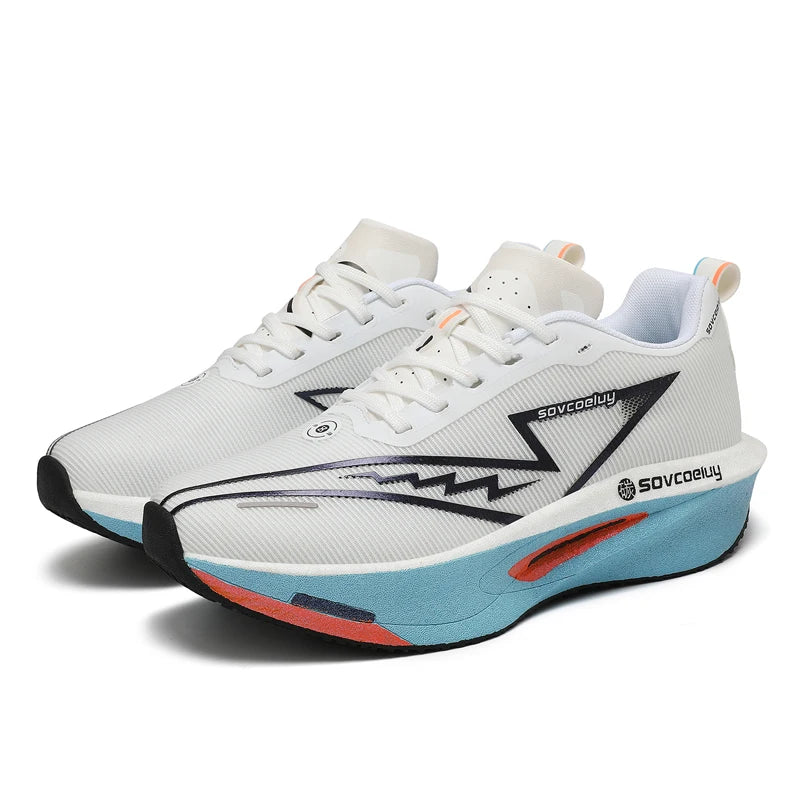 Men Running Shoes Lightweight Breathable Nonslip Sneakers
