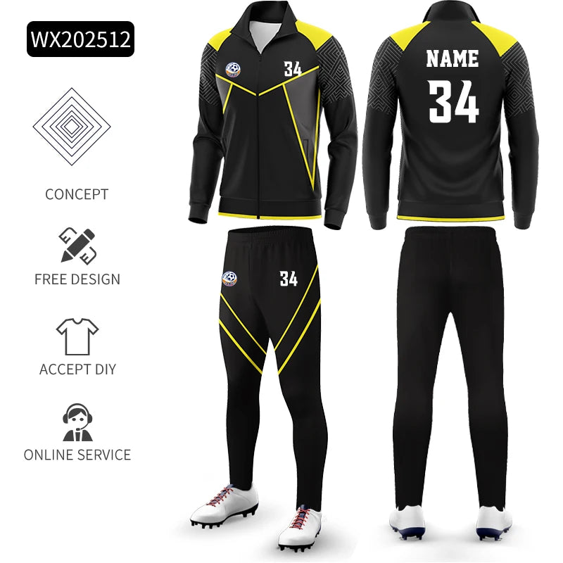 JianfeiCN Full Zip Fleece Tracksuit For Men And Women
