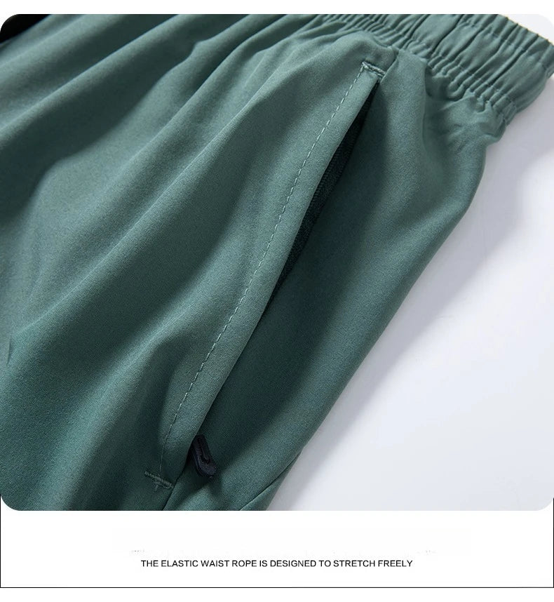 Men's Quick Dry Summer Shorts With Five Pocket Design Breathable