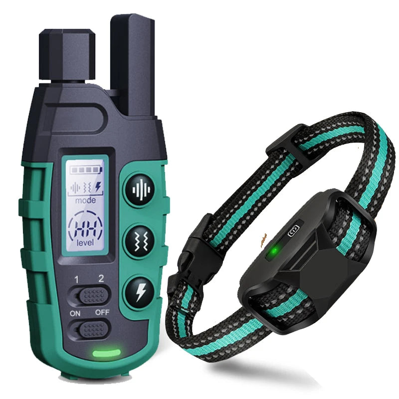 WXRPET 3300Ft Electric Dog Training Collar With Remote Shock Vibration Waterproof