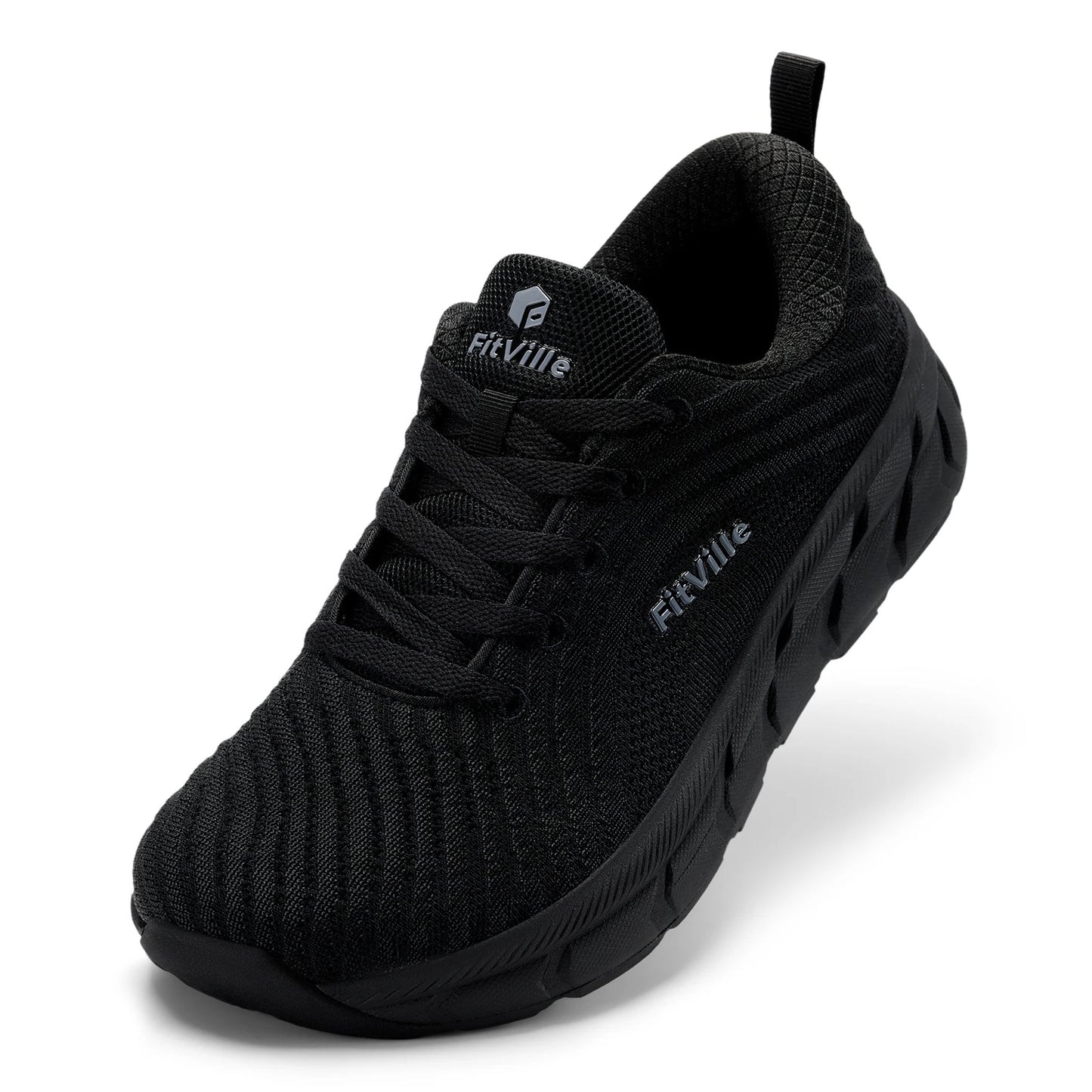 Fitville Men FlowCore V2 Wide Toe Box Running Shoes Cushioned