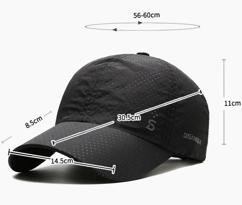 Original Design Quick Dry Breathable Duck Tongue Outdoor Baseball Hat
