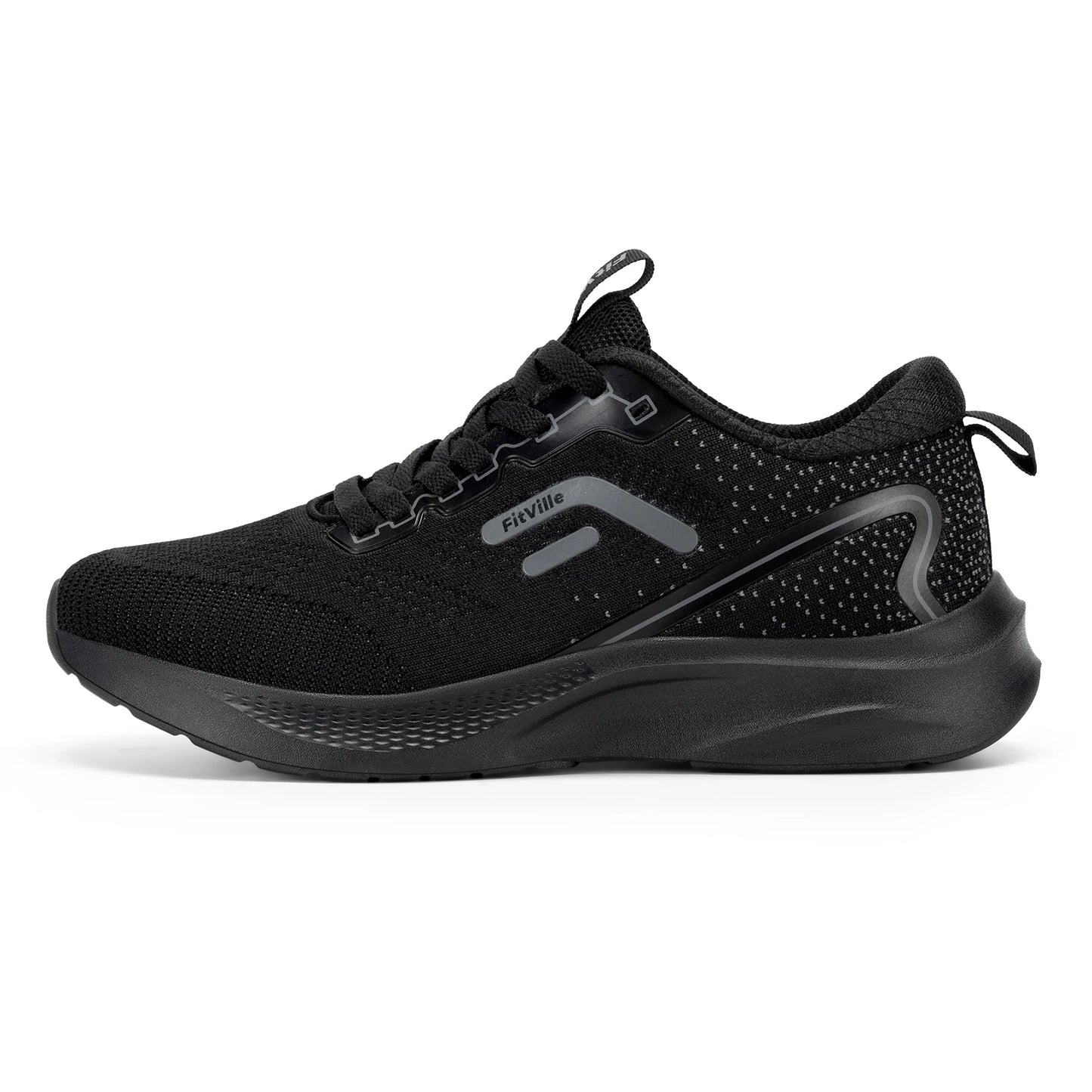 Fitville Men's Sport Running Shoes Breathable Lightweight Training Footwear