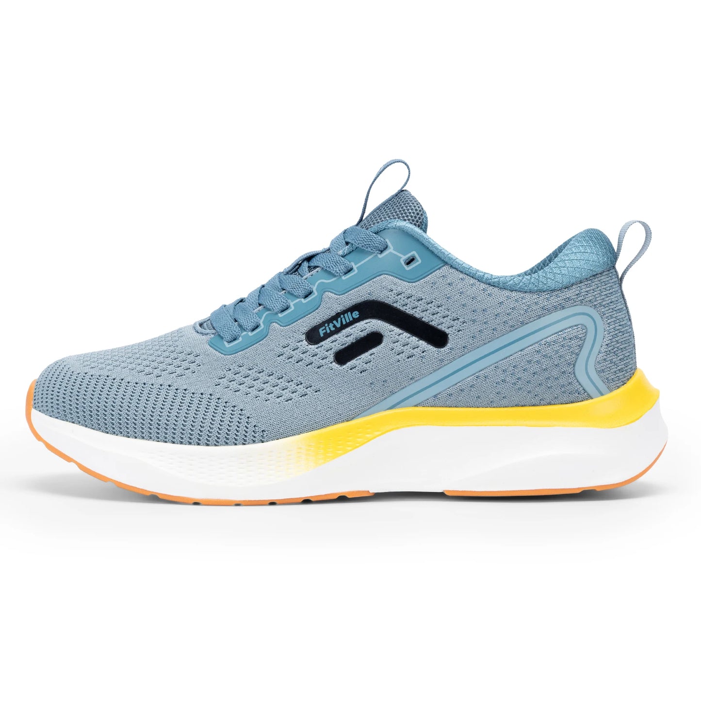 Fitville Men's Sport Running Shoes Breathable Lightweight Training Footwear