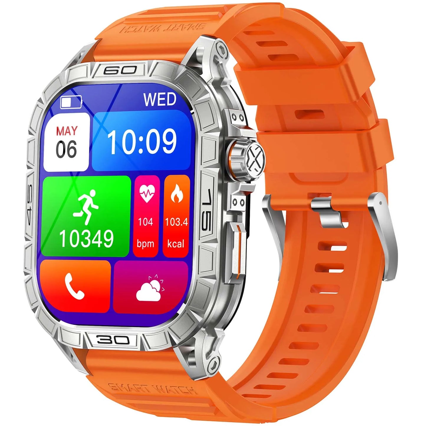EIGIIS K63 Smartwatch With 100 Sports Modes IP68 Waterproof