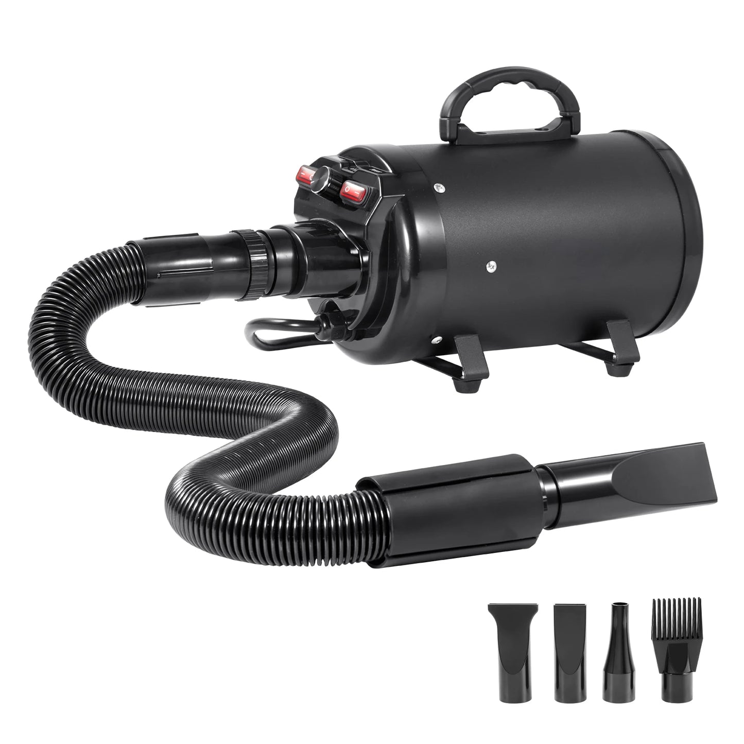 SucceBuy 2000W Dog Hair Dryer With Adjustable Speed Nozzles