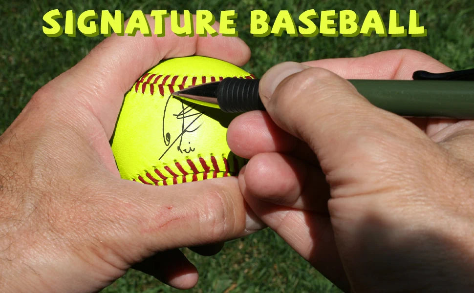 Six Pack Softball Practice Balls For Youth And Adults