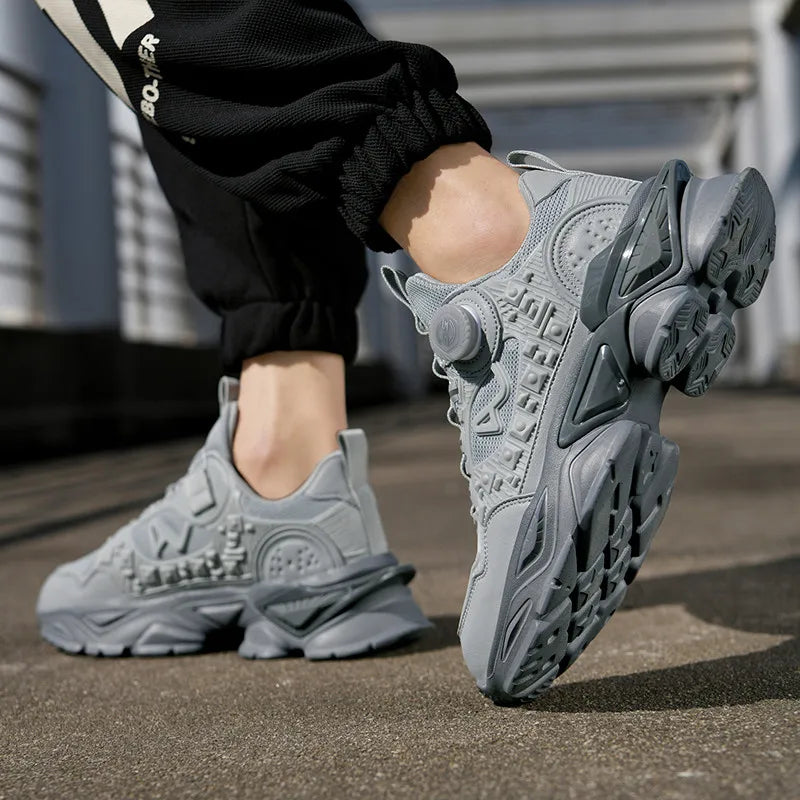 Men's Breathable Casual Sneakers Luxury Trainers Running Shoes