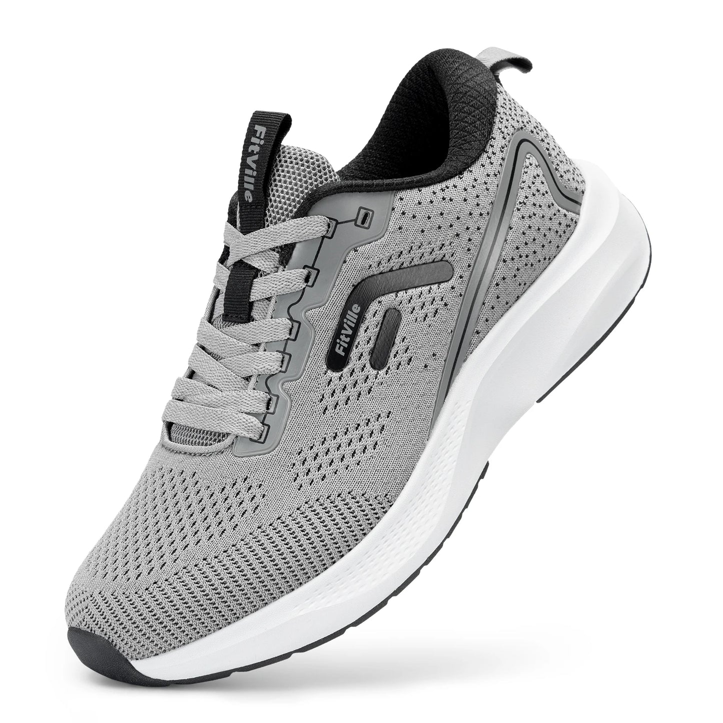 Fitville Men's Sport Running Shoes Breathable Lightweight Training Footwear