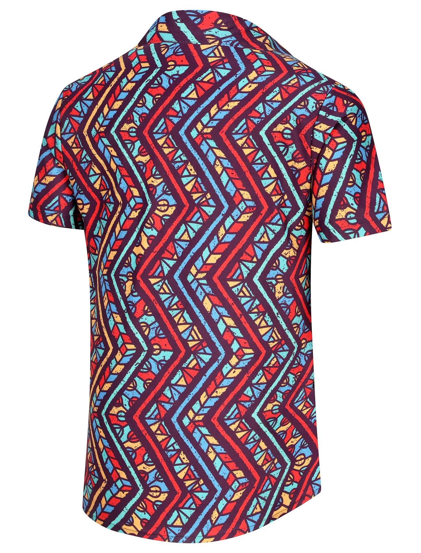 KYKU Mexico Shirt For Men Funny Hawaiian Button Down