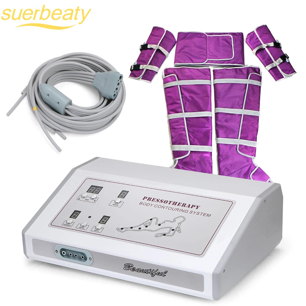 Air Pressure Slimming Suit Pressotherapy Sauna Weight Loss Body Massage