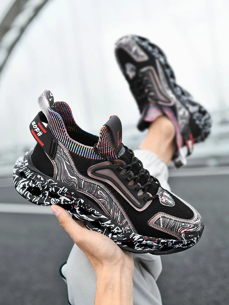 Breathable Men's Casual Shoes Sneakers Trainer Slip On
