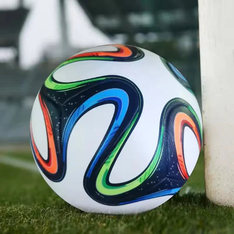 LISM Soccer Ball PU Leather Seamless Wear Resistant