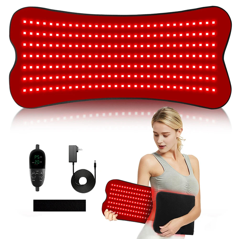 Vilnason Red Infrared Light Therapy Pad 660nm 850nm For Body