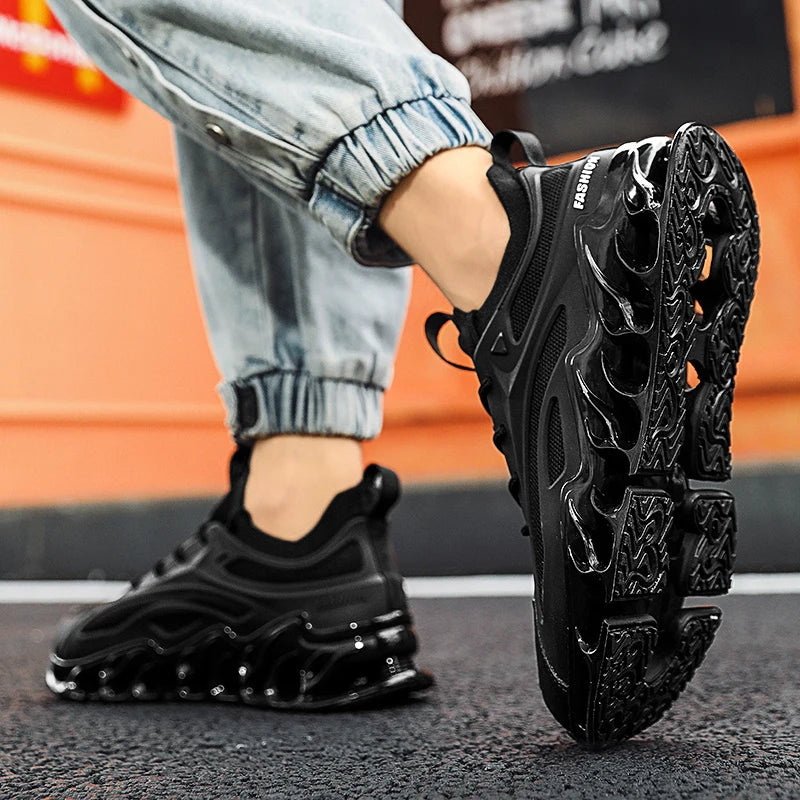 Men Casual Sneakers Breathable Trainer Running Shoes