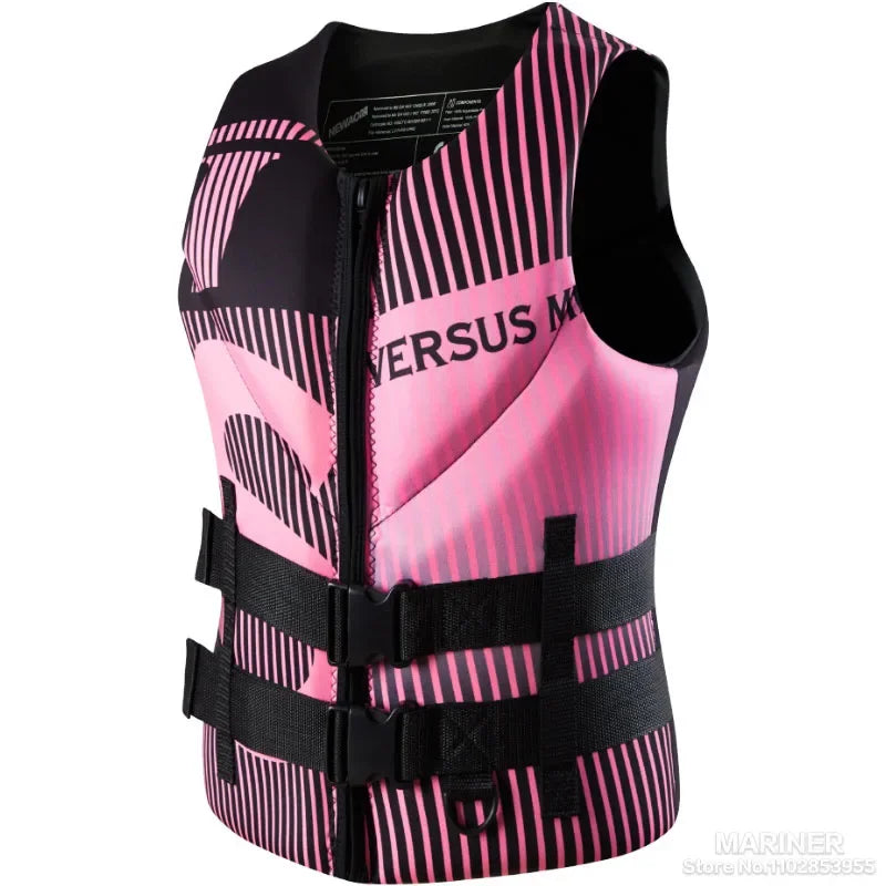 Life Jacket For Adults Kayak Jet Ski Wakeboard Sports Vest