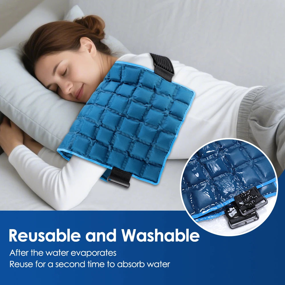 Hailicare Large Ice Pack Reusable Hot Cold Gel Muscle Relief