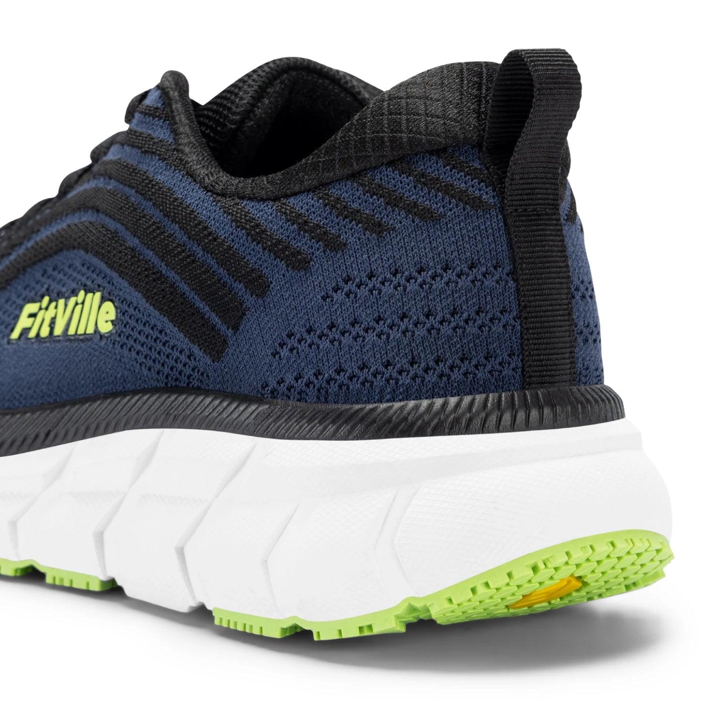 Fitville Men FlowCore V2 Wide Toe Box Running Shoes Cushioned
